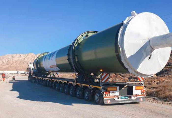 Beyik Yupek Yoly Transports 111 Ton Bulky Cooler Beyik Yupek Yoly Transports 111 Ton Bulky Cooler