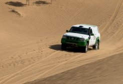 Automobile Sport Federation Cup Rally Raid Held in Karakum Desert