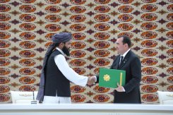 Türkmengaz and Afghan Gas Sign Gas Cooperation Memorandum