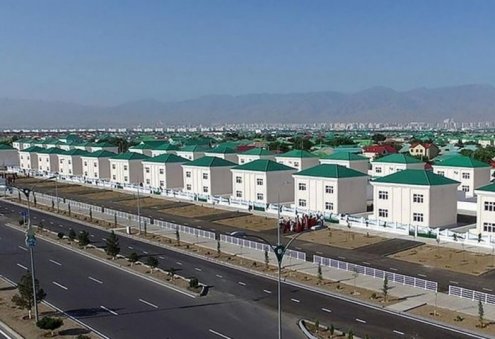 Ýolöten etrabynda täze şäherçäniň gurluşygyna badalga berildi