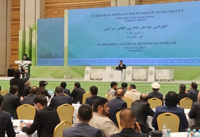 Turkmen-Afghan Business Forum Discuss Rational Use of Transboundary Water Resources