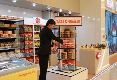 Täze Aý расширяет ассортимент колбасных, кондитерских и молочных изделий