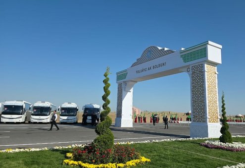 President Berdimuhamedov Opens Mary–Turkmenabat Section of Ashgabat–Turkmenabat Highway