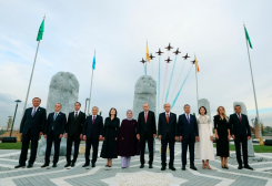 Turkmen President Attends Opening of Civilization Park of Turkic States