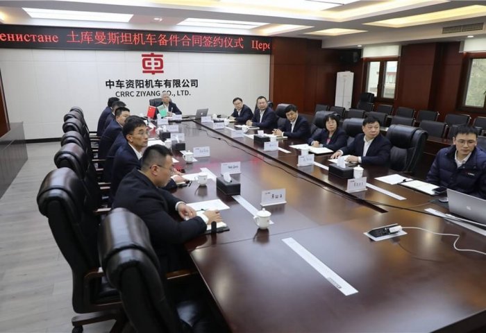 Turkmenistan Buys $30 Million Locomotive Spare Parts From Chinese Company Turkmenistan Buys $30 Million Locomotive Spare Parts From Chinese Company