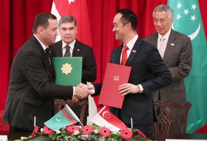 Turkmenistan, Singapore Sign Pacts on Taxation, Visa, Legal Cooperation Turkmenistan, Singapore Sign Pacts on Taxation, Visa, Legal Cooperation