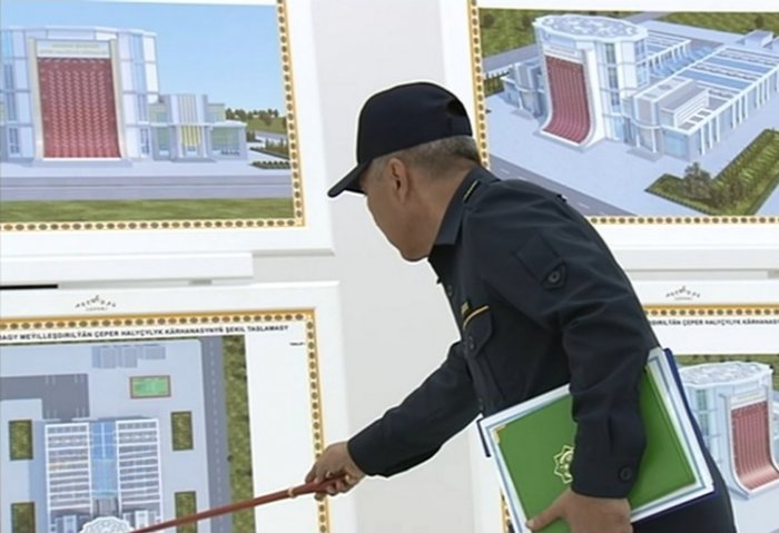 Artistic Carpet Weaving Enterprise to Be Built in Arkadag City Artistic Carpet Weaving Enterprise to Be Built in Arkadag City