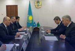 Turkmenistan, Kazakhstan Discuss Supply of Building Materials