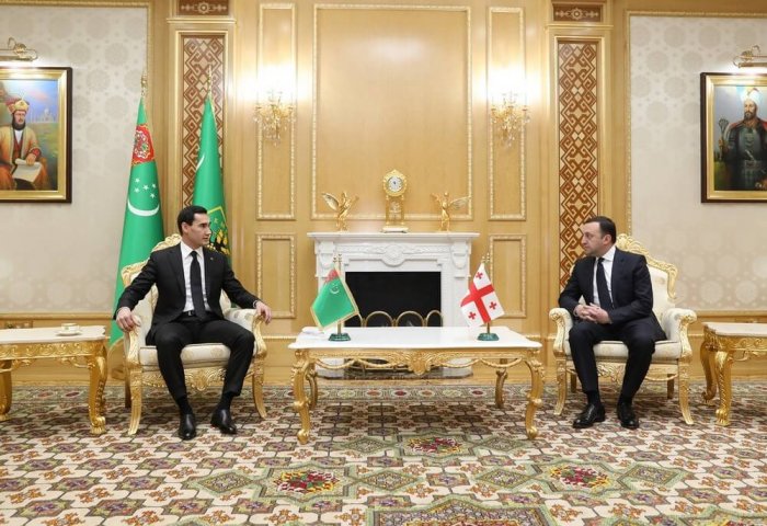 Президент Туркменистана встретился с премьер-министром Грузии в Ашхабаде