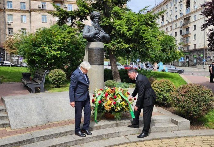 Kyiv Holds Ceremony Celebrating Turkmen Poet Magtymguly Pyragy, Culture Workers Kyiv Holds Ceremony Celebrating Turkmen Poet Magtymguly Pyragy, Culture Workers