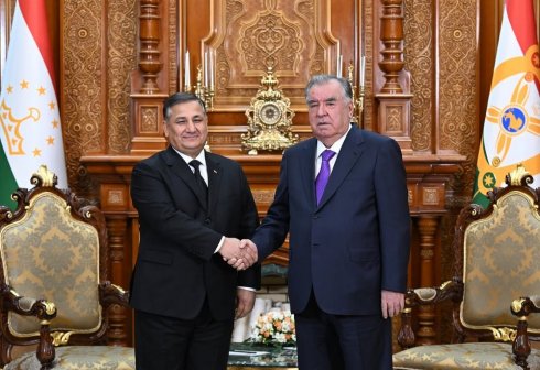 Tajik President Meets Turkmen Vice-Premier in Dushanbe