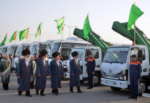 Dashoguz Water Management Association Receives Over 30 Units of Equipment