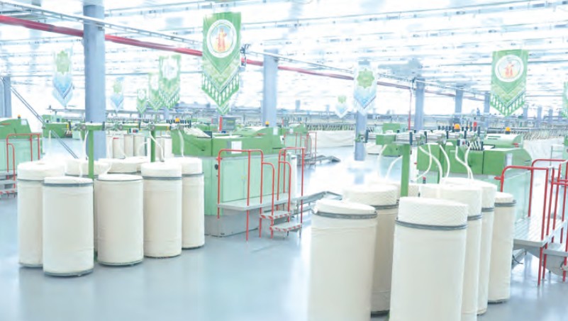 Gök Saraý Enterprise in the Magtymguly Agricultural Association of the Ahal Velayat