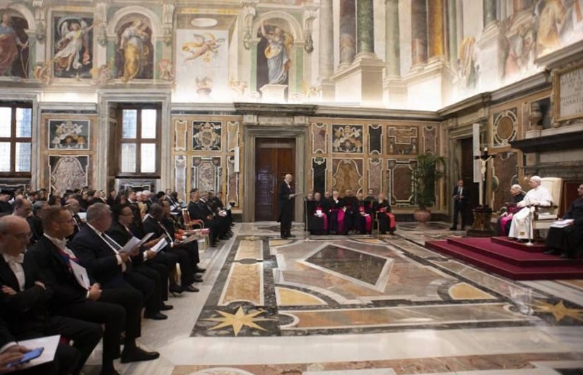 The enthronement ceremony of the newly elected Pope Leo XIV, May 18, 2025, Vatican City (Photo: Turkmenistan’s Permanent Mission to the UN in Geneva)