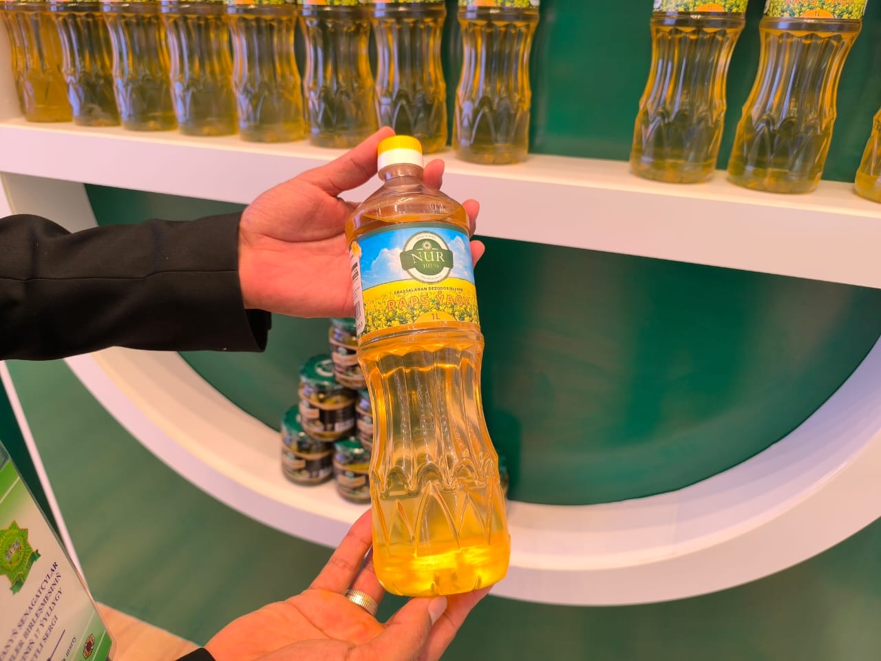 “Nur” haryt nyşanly raps ýagy, 2025-nji ýylyň 17 – 19-njy marty, Aşgabat, Türkmenistan (Surat:BT)