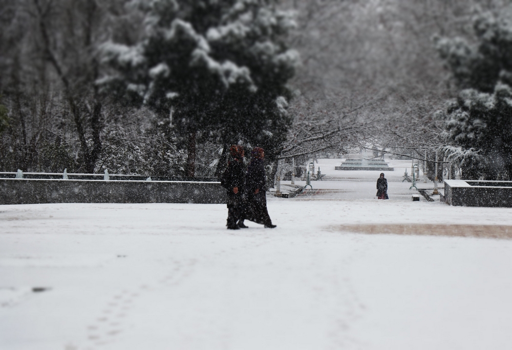 Ashgabat Covered in Snow | Photo Report