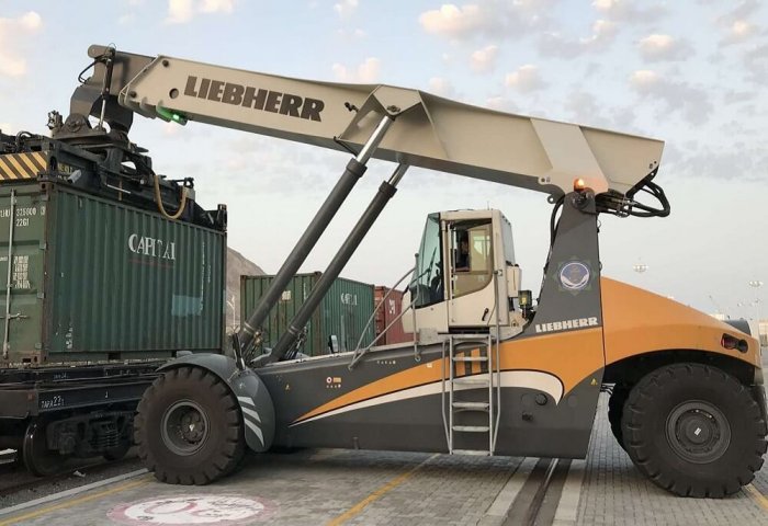 Container Block Train TULM Facilitates Transport of First Uzbekistan-Azerbaijan Container ...